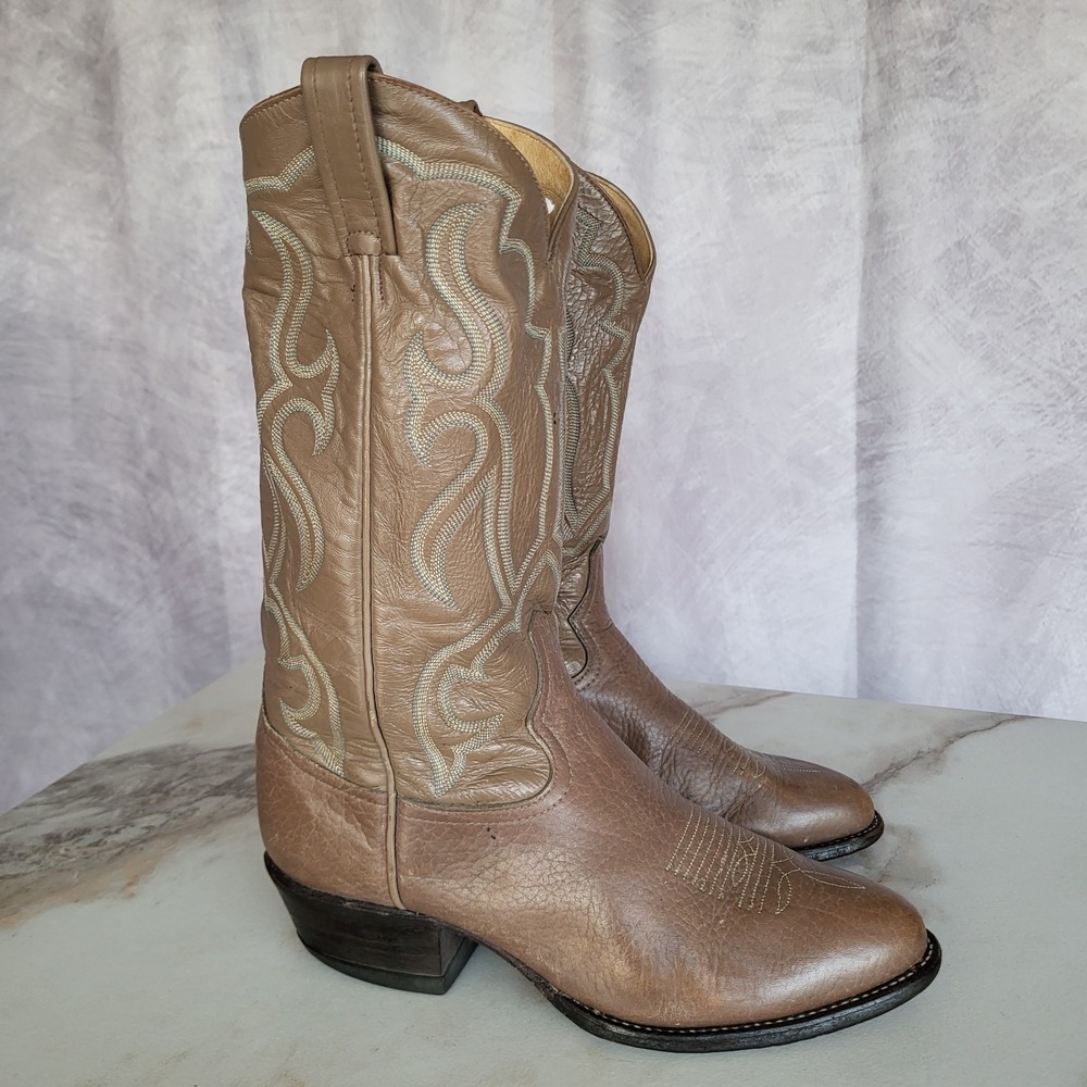 Tony Lama Western Cowboy Boots Men's Size 8.5 D
